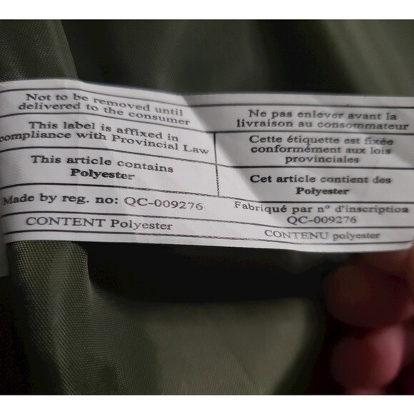 Ci Sono by Cavalini Olive Puffer Vest - excellent - Women's Large - Picture 7 of 8